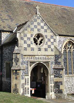 Ipswich Historic Lettering: St Mary-At-Stoke exterior