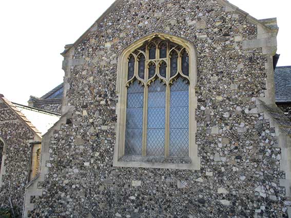 Ipswich Historic Lettering: St Mary-At-Stoke exterior