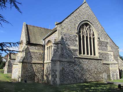 Ipswich Historic Lettering: St Mary-At-Stoke exterior