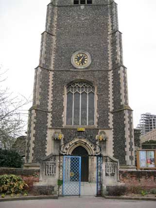 Ipswich Historic Lettering: St Peters Church 4