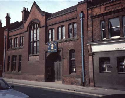 Ipswich Historic Lettering: St Peter's Hall 1985