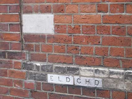 Ipswich Historic Lettering: St Stephen's Church La. 1