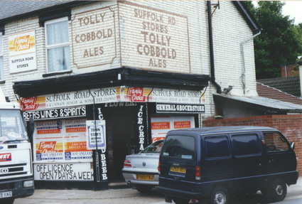 Ipswich Historic Lettering: Suffolk Rd Stores