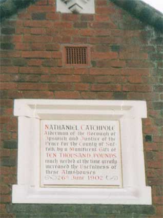 Ipswich Historic Lettering: Tooleys almshouses 6