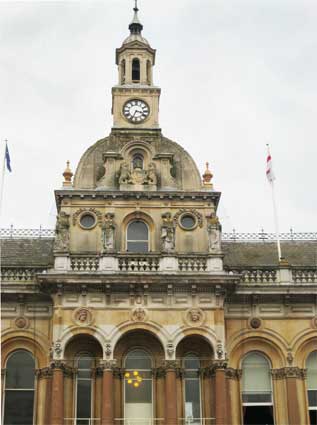 Ipswich Historic Lettering: Town Hall 4