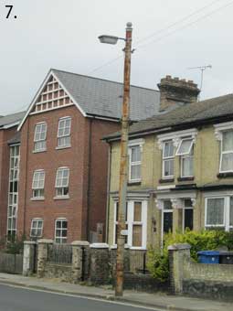 Ipswich Historic Lettering: Tram poles 7