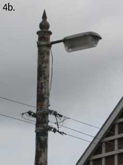 Ipswich Historic Lettering: Tram poles 4b