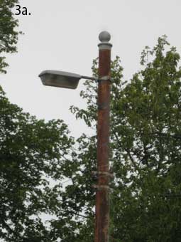 Ipswich Historic Lettering: Tram poles 3a