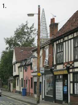 Ipswich Historic Lettering: Tram poles 1