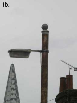 Ipswich Historic Lettering: Tram poles 1a