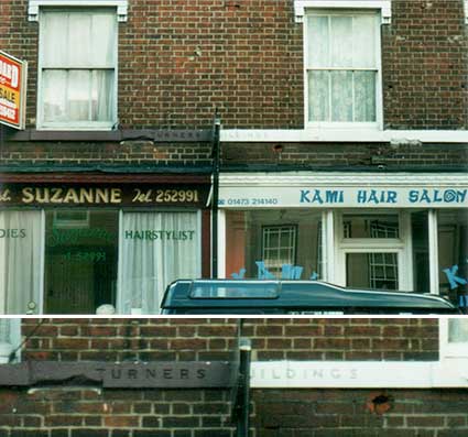 Ipswich Historic Lettering: Turners Buildings 1