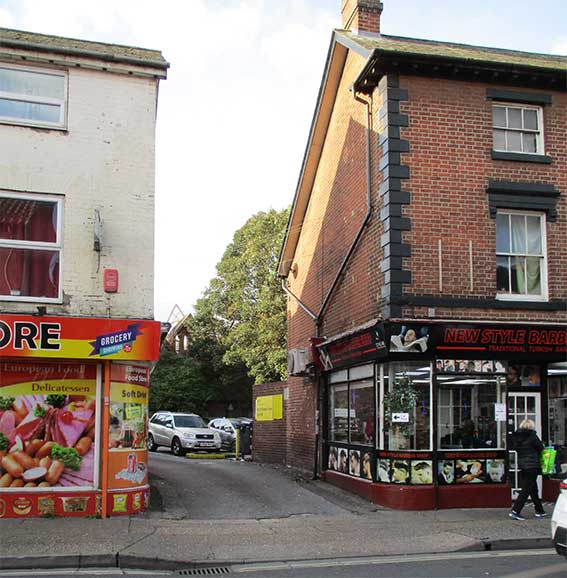 Ipswich Historic Lettering: St Helens St, Turners Buildings, 2023