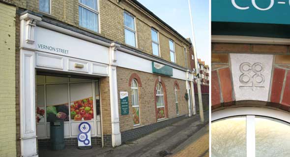 Ipswich Historic Lettering: Vernon Street Co-op 2