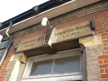 Ipswich Historic Lettering: Vernon St Methodist 4