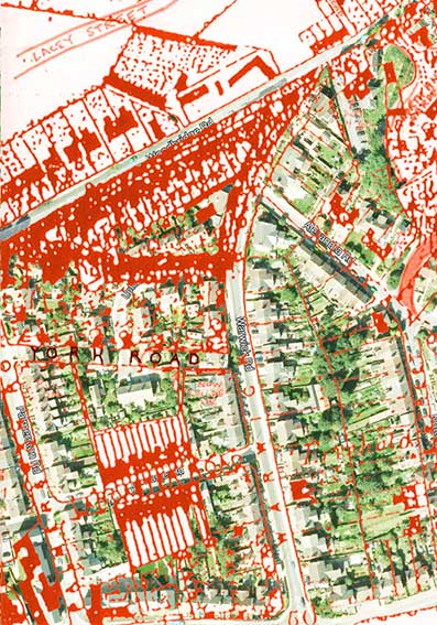 Ipswich Historic Lettering: Warwick map 3