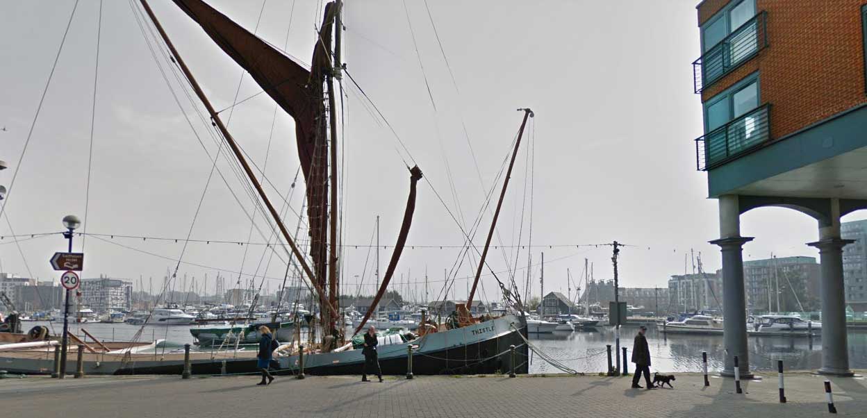 Ipswich Historic Lettering: Wet Dock 2019