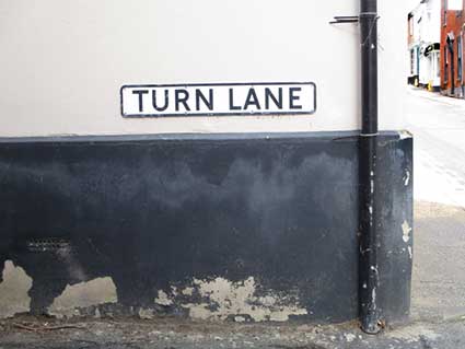 Ipswich Historic Lettering: Woodbridge Turn Lane 2026