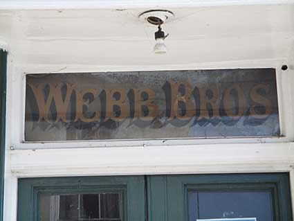 Ipswich Historic Lettering: Woodbridge Webb Bros 2026