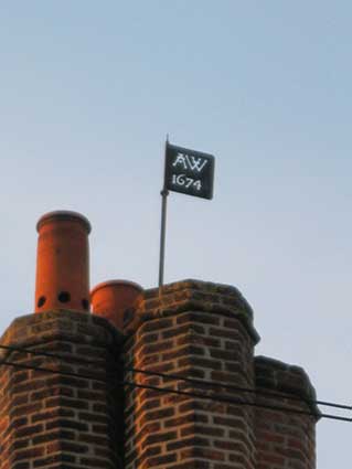 Ipswich Historic Lettering: Woodbridge Brook House 3