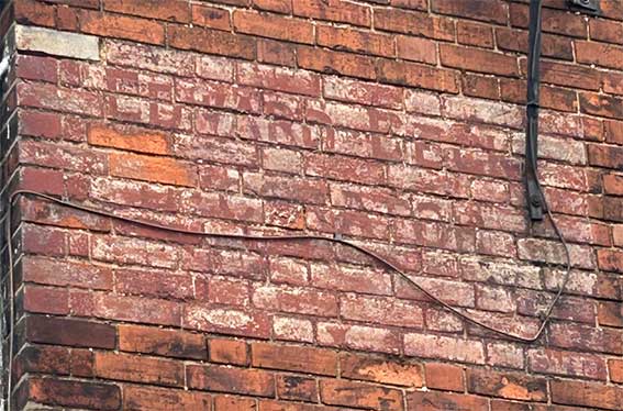 Ipswich Historic Lettering: Edward Beck sign