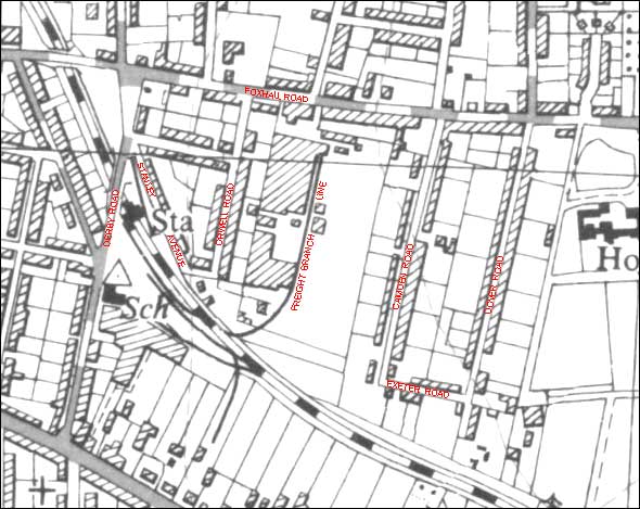 Ipswich Historic Lettering: Woottons sign map