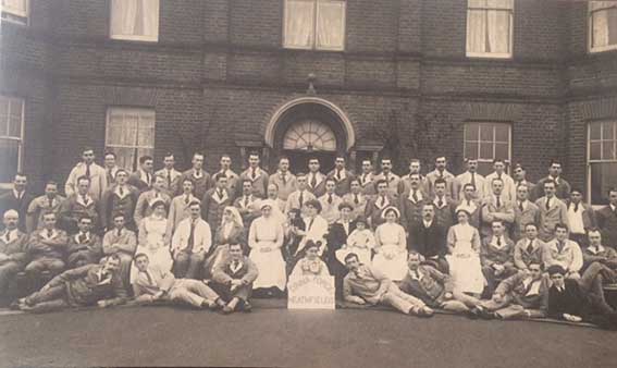 Ipswich Historic Lettering: Workhouse postcard